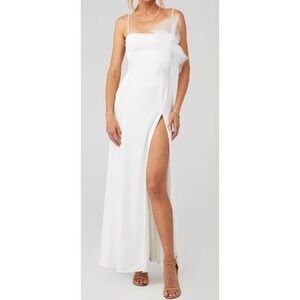 $398 Katie May Ivory Wedding Bridal Shower Floral Gown sz Small Whimsy Romantic